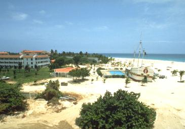 Beach view from Costa Linda side