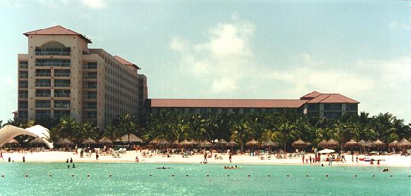 Resort seen from the water 2