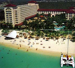 Beachfront aerial photo