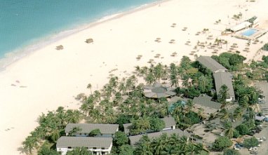Aerial of Manchebo Resort